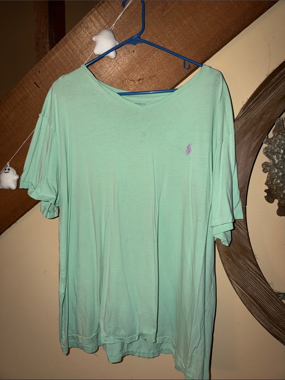 Ralph Lauren Mint Green Short-Sleeve Polo Tee